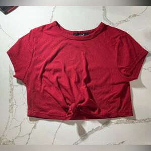 Red Crop Top | XS